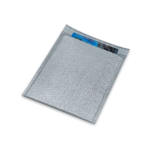 Koperta Metaliczna 220x265mm Srebrna 100szt