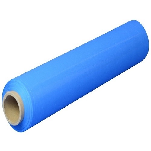 Niebieska folia stretch na rolce