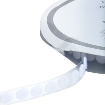 Rzep 13mm Biały 1500szt Haczyk + Pętelka