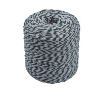 Sznurek Bawełniany Biało-Zielony 1kg